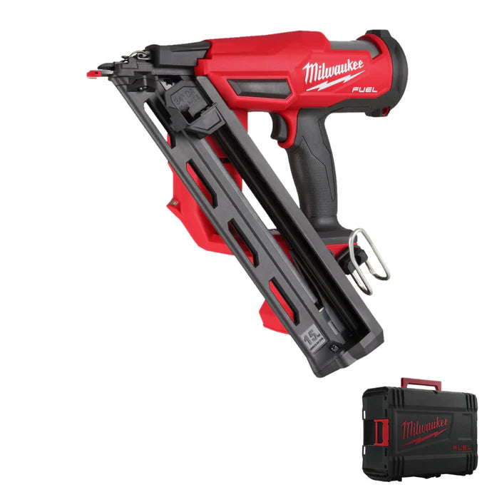 Milwaukee M18 FUEL 15GA Angled Finish Nailer In HD Box (Body Only) M18FN15GA-0X