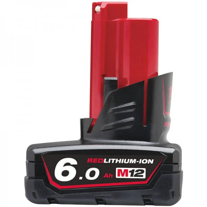 Milwaukee M12 Red Lithium-Ion Battery - 6.0 Ah M12B6