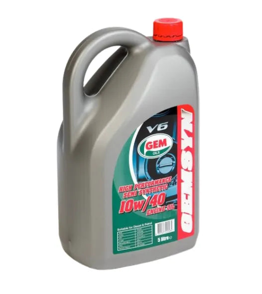 Gem Semi Synthetic 10W-40 Engine Oil – 5 Litre – Clearance Offer