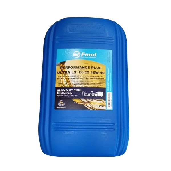 Finol Performance Ultra LS E6/E9 10W-40 Low SAPS Heavy Duty Diesel Engine Oil