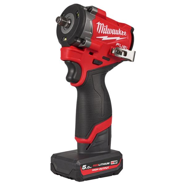 Milwaukee M12 FUEL 3/8" Compact Impact Wrench Kit (2x5Ah) M12FCIWF38G3-502X