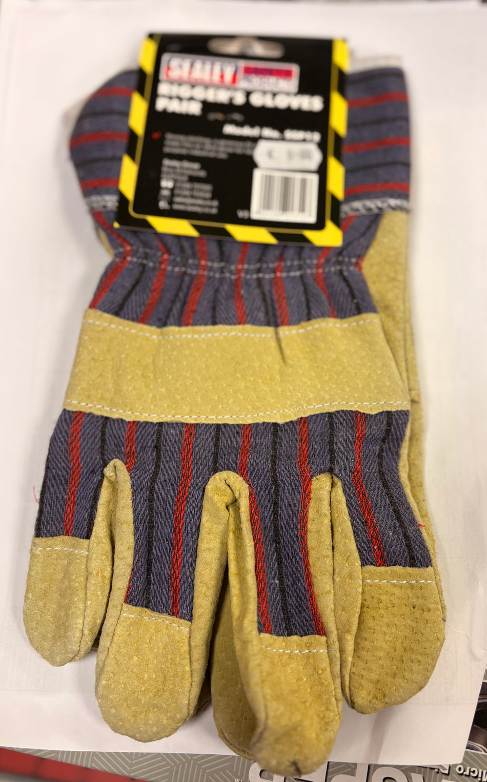 Sealey's Rigger Gloves Pair SSP12