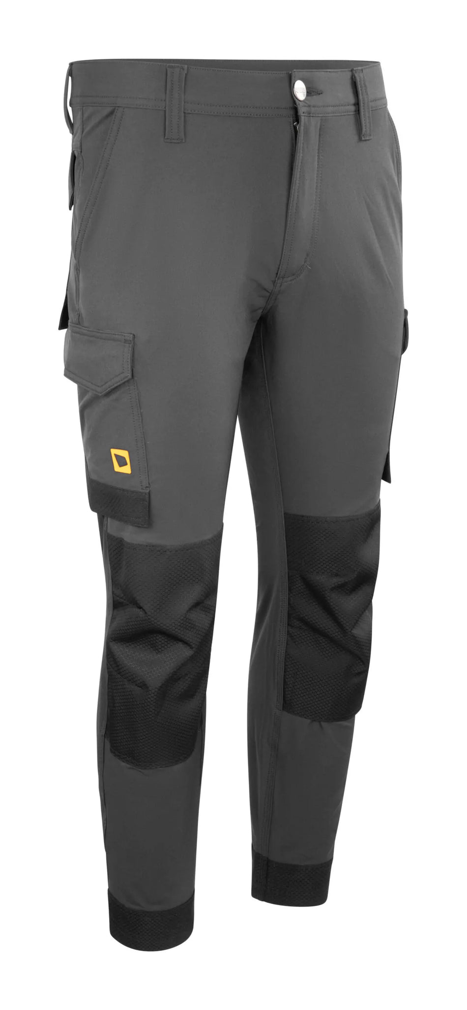 JCB Workwear Men's 4-Way Stretch Work Trousers Dark Shadow