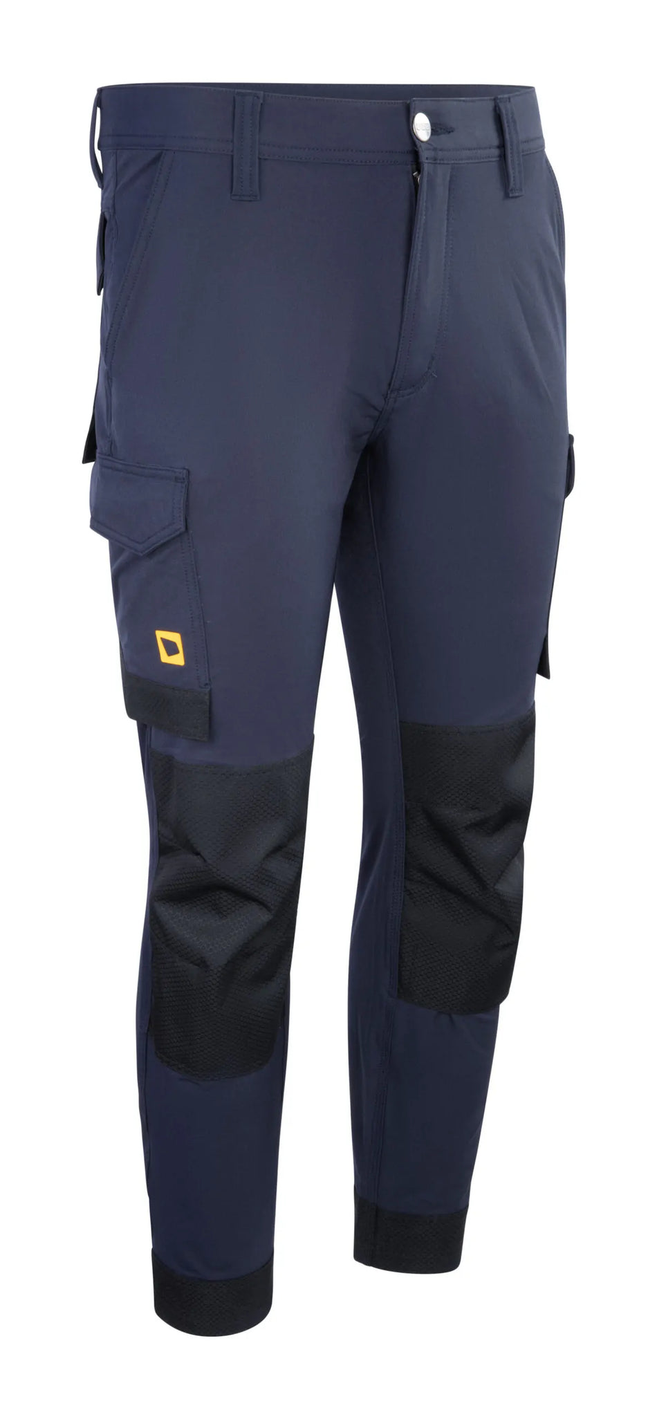 JCB Workwear Men's 4-Way Stretch Work Trousers Navy