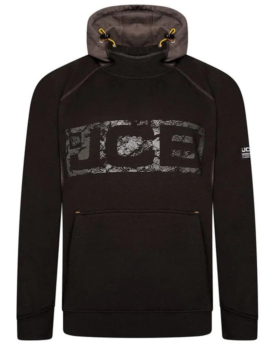 JCB Horton Hoodie Black / Grey