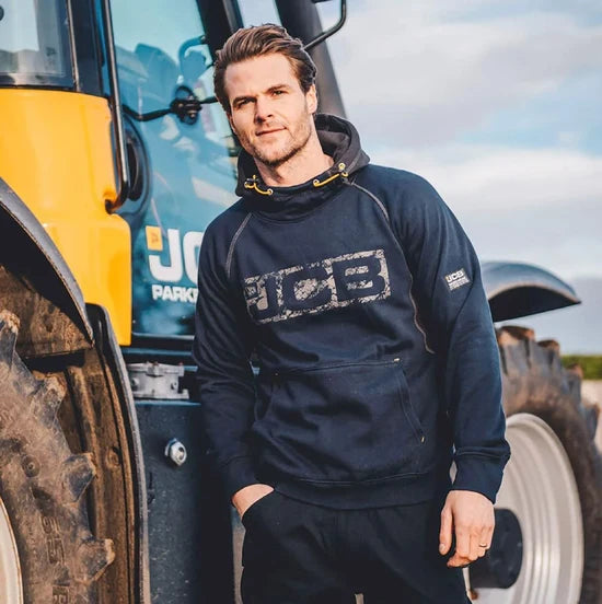JCB Horton Hoodie Navy / Black