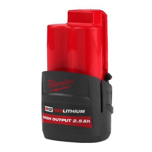 Milwaukee M12 High Output 2.5AH Battery M12HB2.5