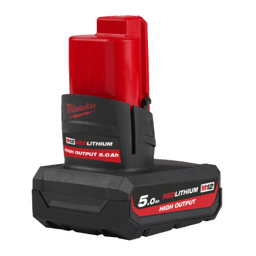 Milwaukee M12 5.0AH High Output Battery M12HB5