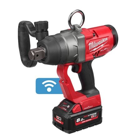M18 FUEL ONE-KEY™ 1″ High Torque Impact Wrench 2 x 8.0ah Battery