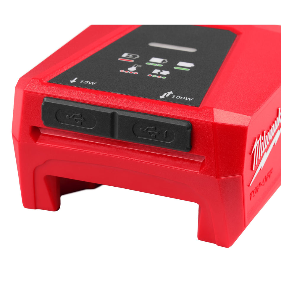 Milwaukee M18 Top Off Mini Charger M18TC