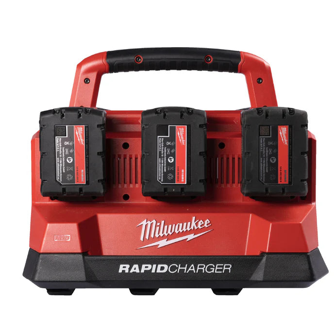 Milwaukee 18V 6 Bay PACKOUT Compatible Charger 230V M18PC6