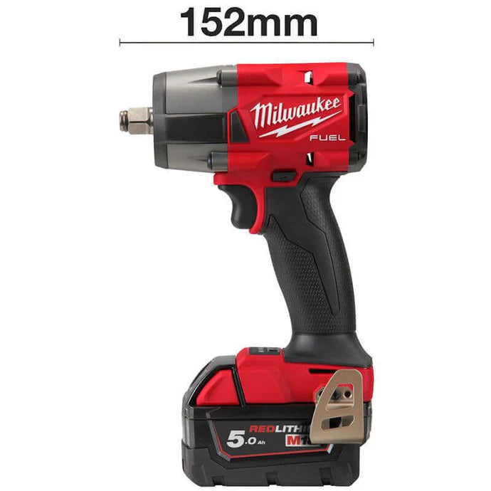 Milwaukee M18 FUEL Mid Torque Impact Wrench - 1/2" (Body Only) M18FMTIW2F-0