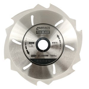 Abracs PCD Blade - 250mm x 30mm x 6T - PCD2506