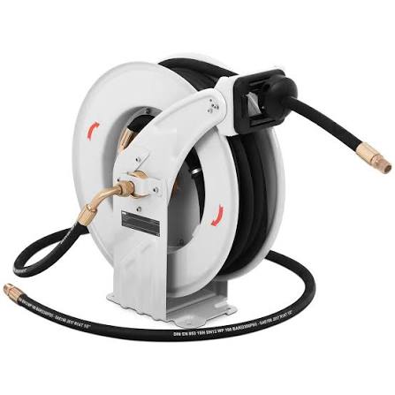 Reelworks Power Washer High Pressure Hose Reel 15m x 3/8" – R/15H3 | Retractable Pressure Washer Hose Reel
