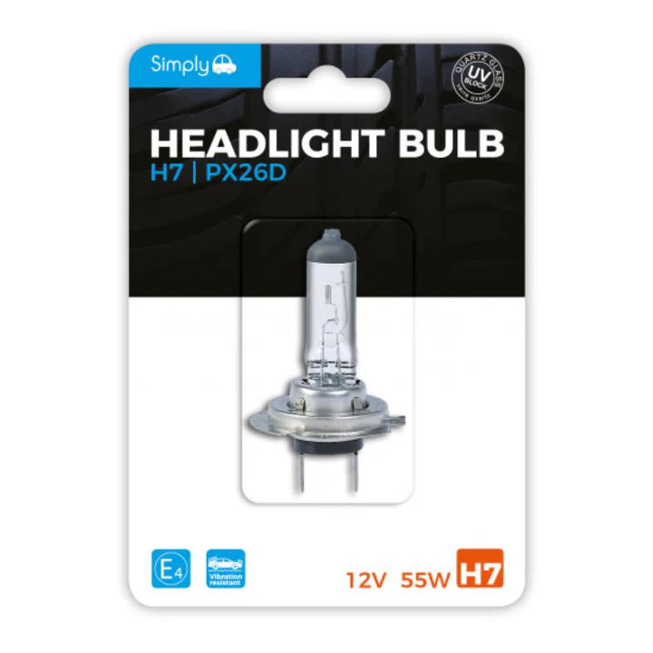 Simply H7 - 12V 55W Headlight Bulb 499