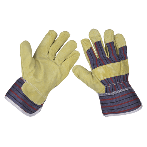 Sealey's Rigger Gloves Pair SSP12