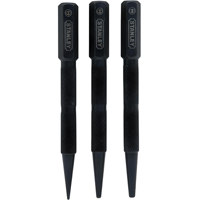 Stanley Nail Punch Set 3pc - STA058230