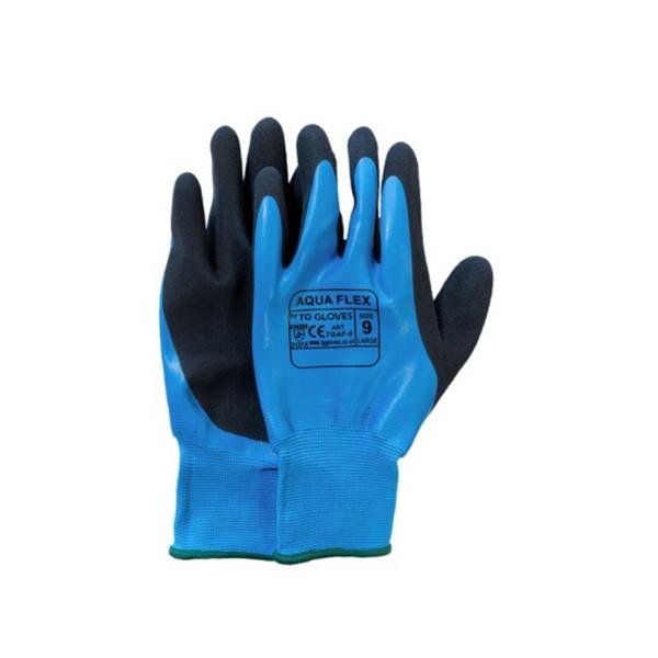 Aquaflex TG Water Resistant Glove Aqua/Black