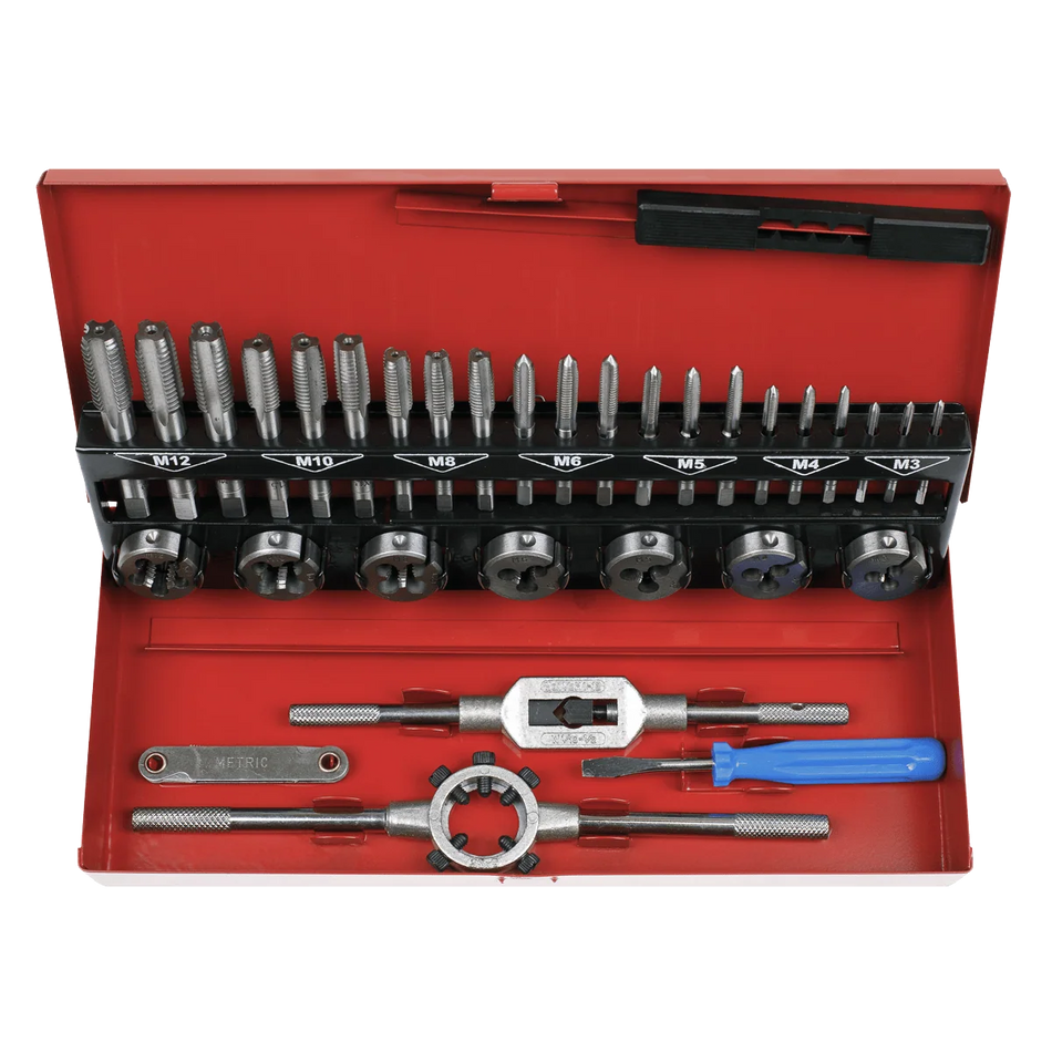 Sealey Tap & Die Set Split Dies 32pc Set - AK3015