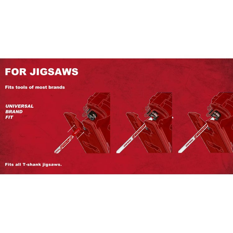 Toolway T234X Jigsaw Blade for Wood 5pc - TW501A117