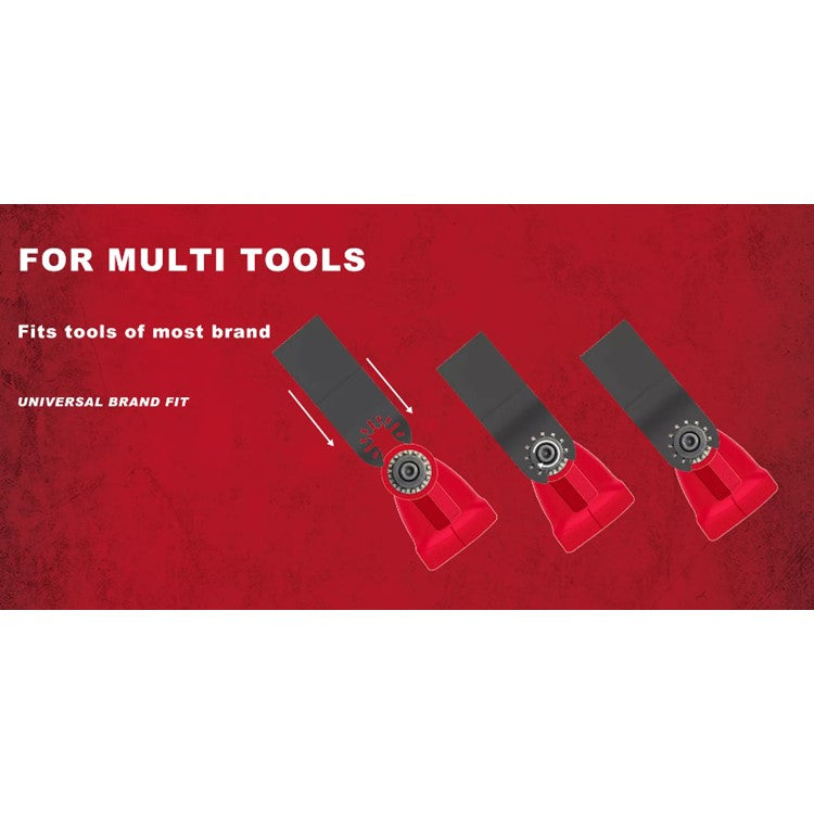 Toolway 4pc Electrician's Oscillating Multi-Tool Blade Set