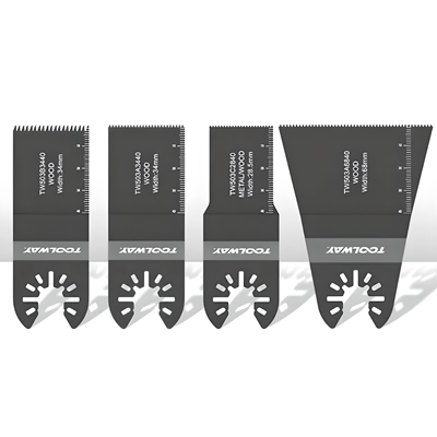 Toolway 4pc Carpenters Blade Set TW5034SETB