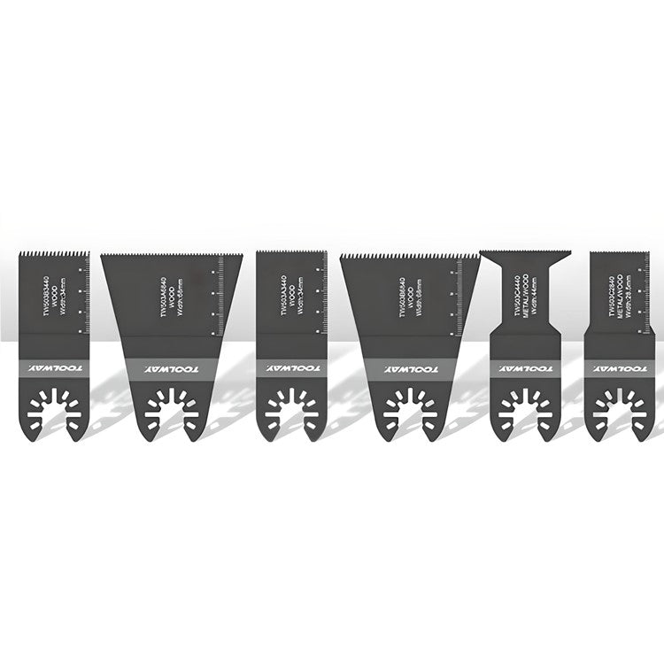 Toolway 8pc Multi-Tool Blade Set (Metal) - TW5038SET