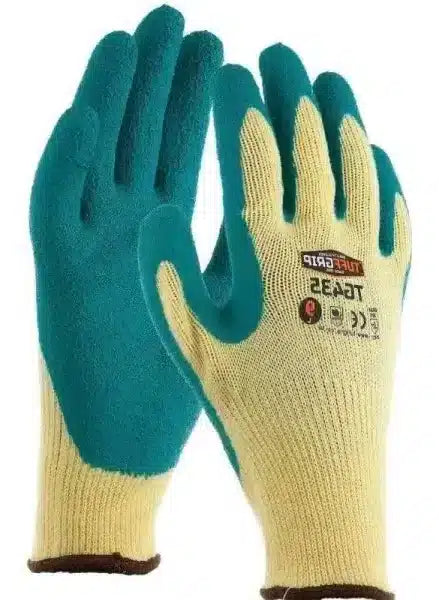 Tuff-Grip Green Latex Gloves