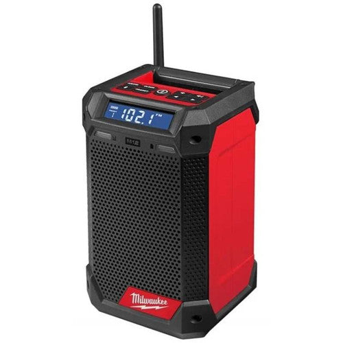 Milwaukee M12 Dab+ Job Site Radio / Charger M12RCDAB+0 (Body Only)