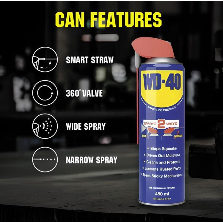 WD-40 Smart Straw Spray 450ml WD40/450
