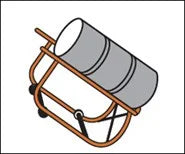 Groz Tilting Drum Cradle - GZ44374