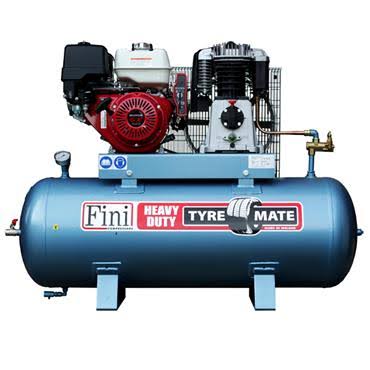 FINI TyreMate 13 HP 150 Litre Honda Petrol Air Compressor – BK120P-150-ES | 12 Bar Heavy-Duty Compressor