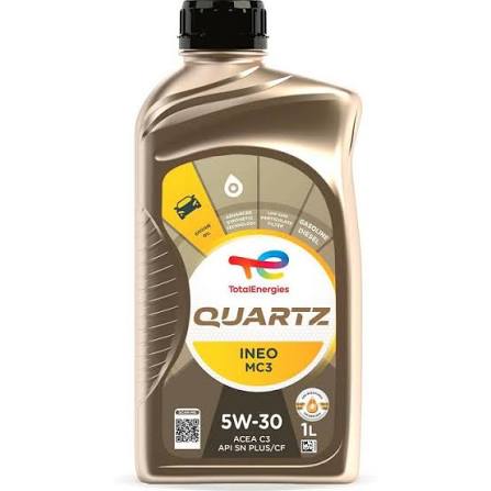 TotalEnergies Quartz Ineo MC3 5W-30 Low SAPS Synthetic Engine Oil