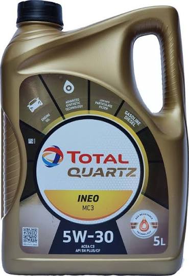 TotalEnergies Quartz Ineo MC3 5W-30 Low SAPS Synthetic Engine Oil