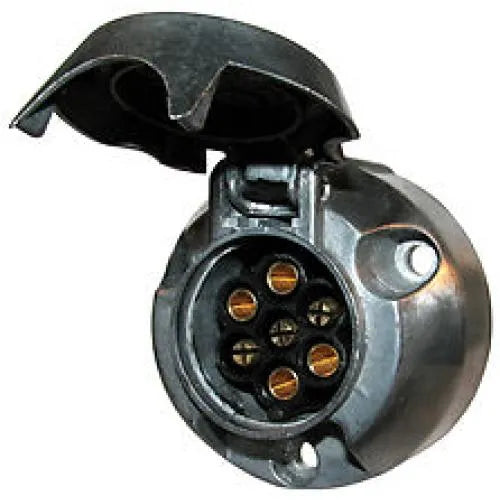LED Global 7 Pin Aluminium Socket for Vehicles - LG1355