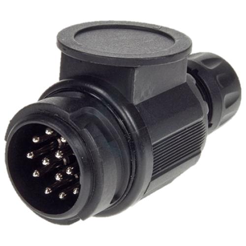 LED Global 13 Pin Plastic Trailer Plug LG1351