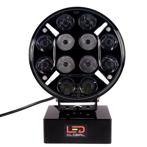 LED Global 120 Watt 9" LED Driving Light with Dual Colour Position LG877