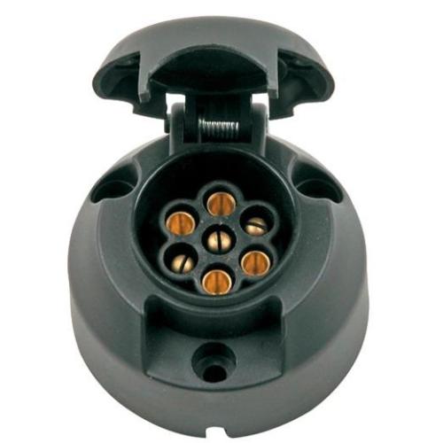 LED Global 7 Pin Plastic Socket for Vehicles - LG1356