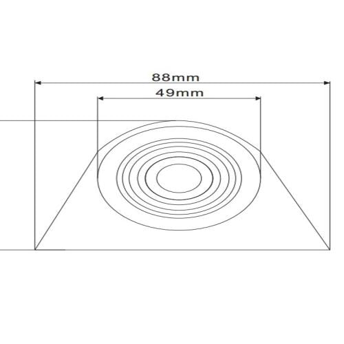 LED Global 12-36 Volts LED Short Rubber Marker Light LG159