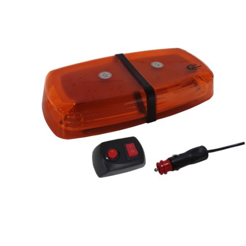 LED Global 12" Magnetic Amber LED Warning Light Bar LG654