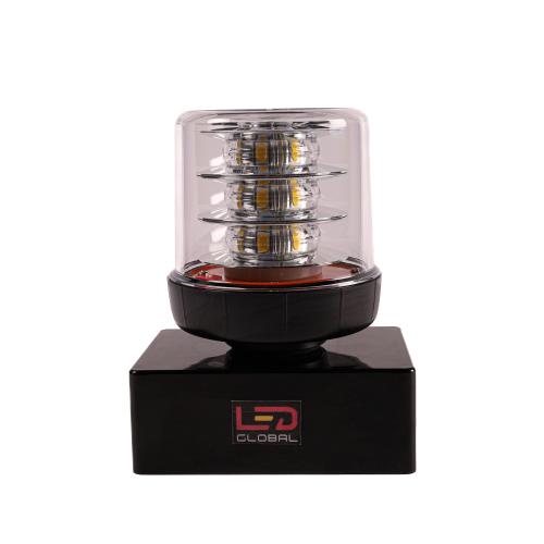 LED Global LED One Bolt Warning Beacon Clear Lens LG689