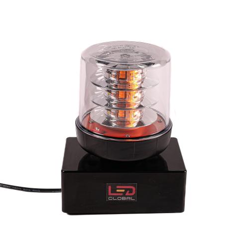 LED Global LED One Bolt Warning Beacon Clear Lens LG689