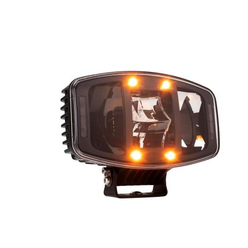 LED Global 120 Watt LED Driving Light with Dual Colour Warning Strobe - LG933