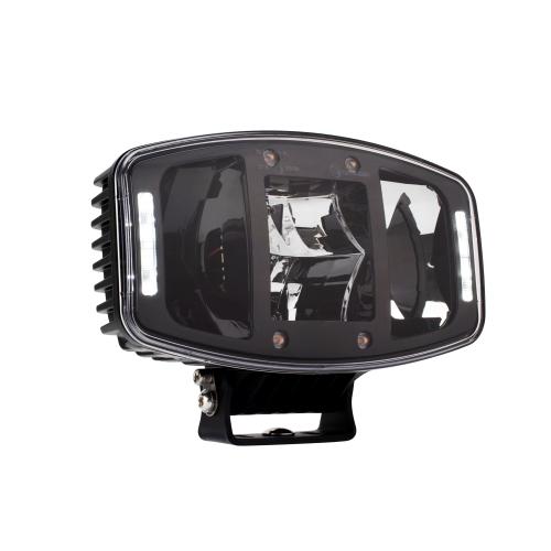 LED Global 120 Watt LED Driving Light with Dual Colour Warning Strobe - LG933