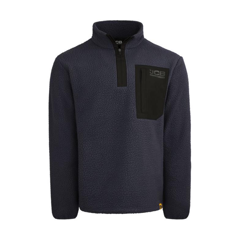 JCB Workwear Borg Fleece Navy