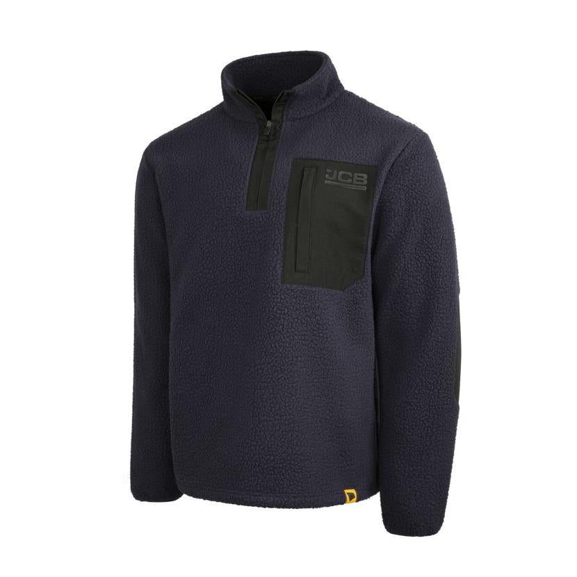 JCB Workwear Borg Fleece Navy