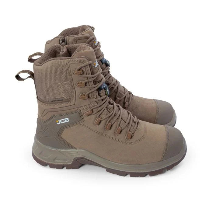 JCB Trencher High Safety Boot S7S Stone