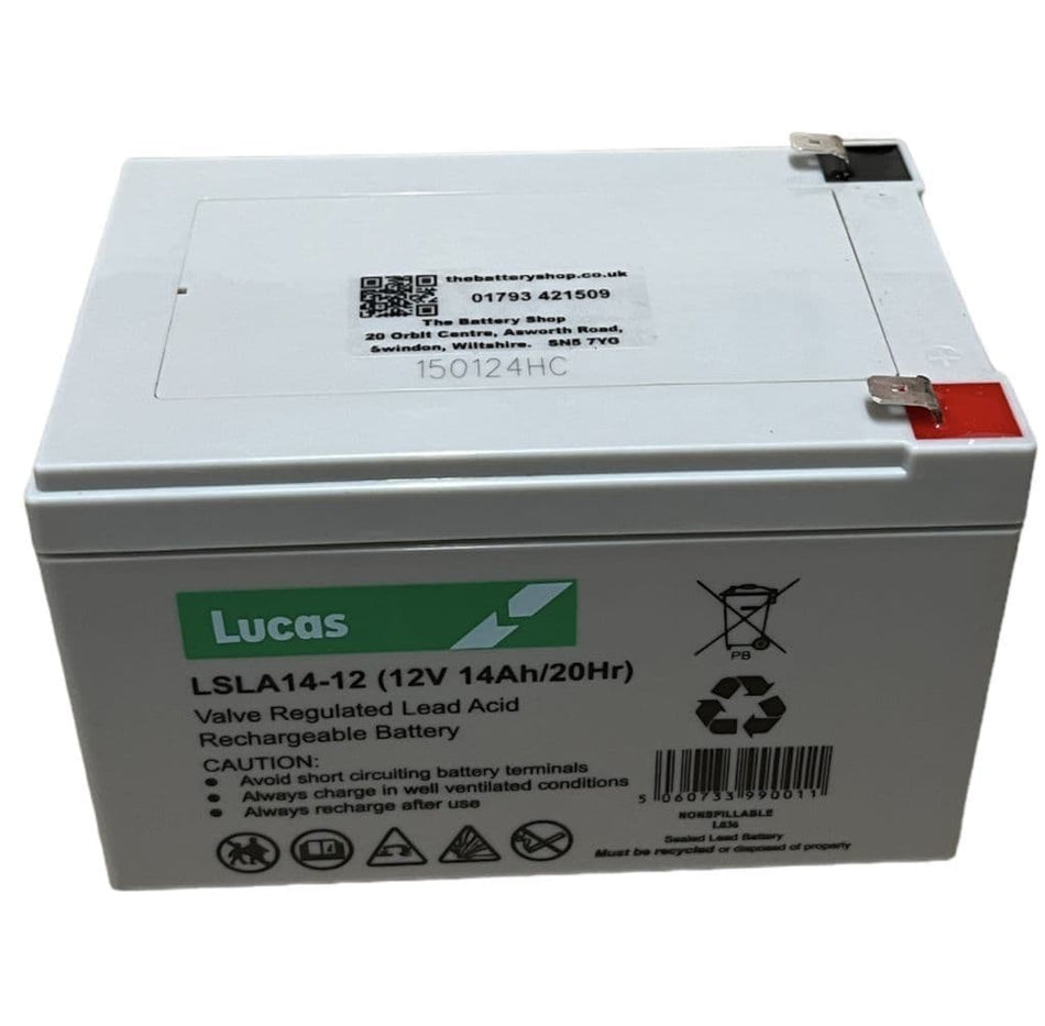 Lucas 12V 14AH AGM Standby Battery