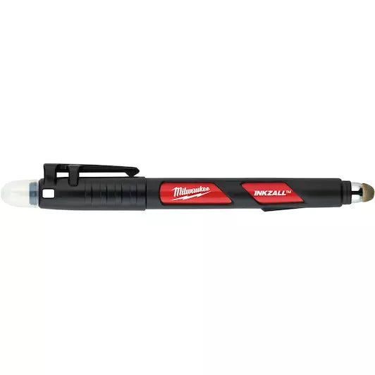 Milwaukee INKZALL Fine Point Black Job Site Marker with Stylus 48223101