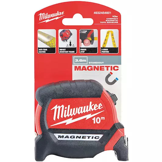 Milwaukee 10M Magnetic Tape Measure 4932464601